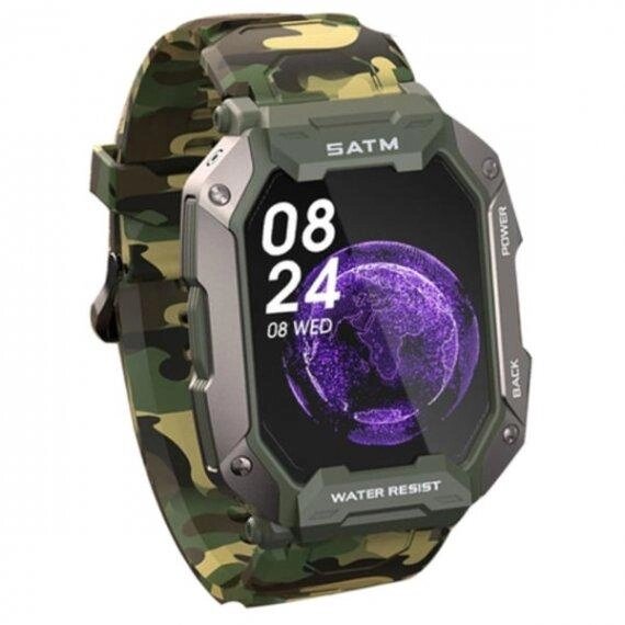 Розумний наручний годинник Smart UWatch Military (Камуфляж) від компанії shop-shap - фото 1