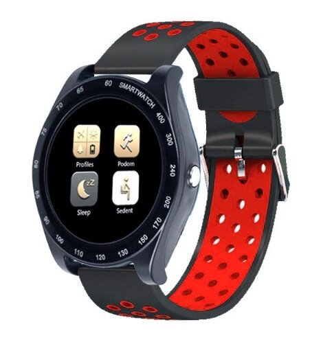 Розумний спортивний смарт годинник Smart Watch Z1 Red від компанії shop-shap - фото 1