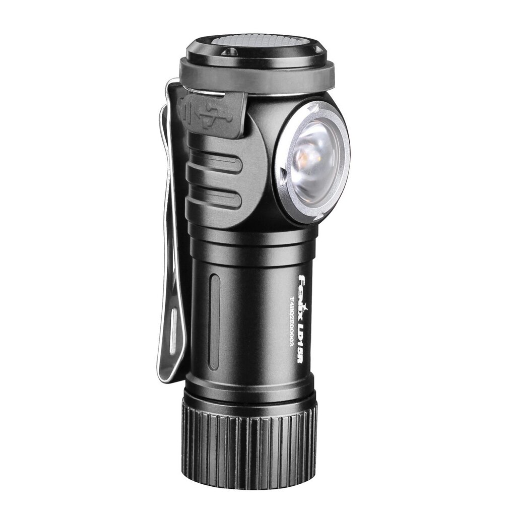 Ручний міні ліхтарик Fenix LD15R Cree XP-G3 500лм micro-USB (біле + червоне світло) Чорний від компанії shop-shap - фото 1