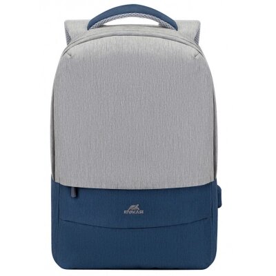 Рюкзак для ноутбука RivaCase 15.6" 7562 Anti-theft, water-repellent, Grey / Dark Blue (7562Grey/DarkBlue) від компанії shop-shap - фото 1