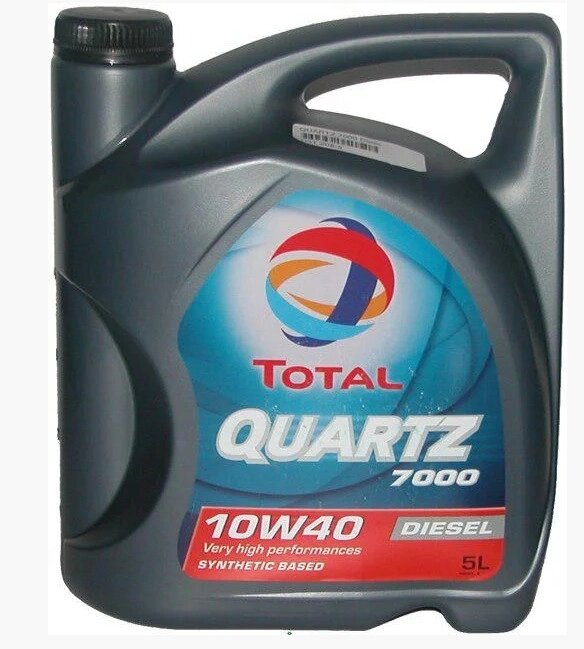 Синтетичне моторне масло Total Quartz Diesel 7000 10W-40 5л від компанії shop-shap - фото 1