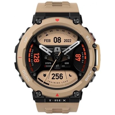 Смарт-годинник Amazfit T-REX 2 Astro Black Gold. Desert Khaki . до 10 днів від компанії shop-shap - фото 1