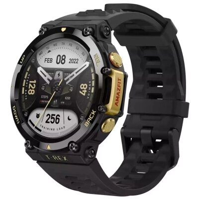 Смарт-годинник Amazfit T-REX 2 Astro Black Gold від компанії shop-shap - фото 1