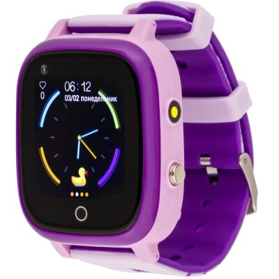 Смарт-годинник Amigo GO005 4G WIFI Kids waterproof Thermometer Purple (747019) від компанії shop-shap - фото 1