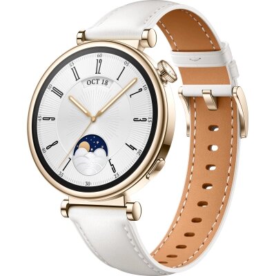 Смарт-годинник Huawei WATCH GT 4 41mm Classic White Leather (55020BJB) від компанії shop-shap - фото 1