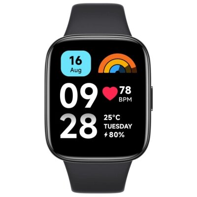 Смарт-годинник Xiaomi Redmi Watch 3 Active Black (BHR7266GL) від компанії shop-shap - фото 1