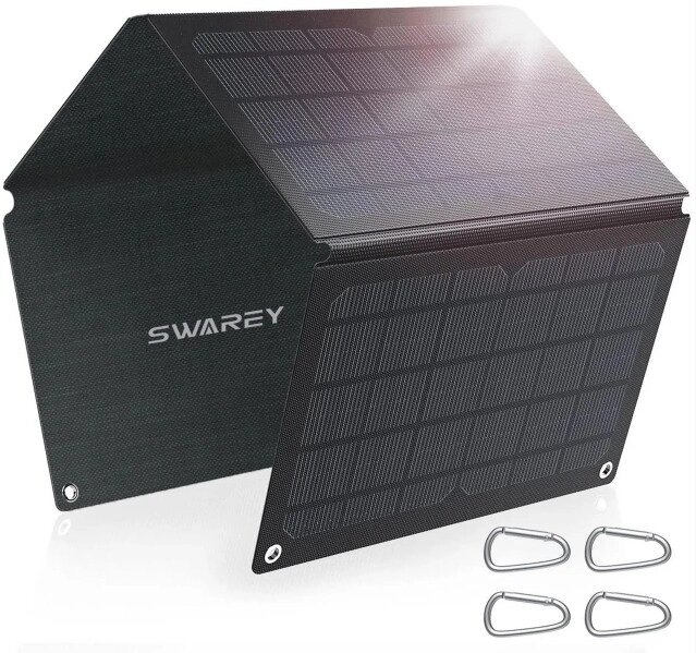 Сонячна панель Solar panel IP67 30W 2xUSB (PD) виходу (BS-030) від компанії shop-shap - фото 1