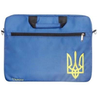 Сумка для ноутбука Porto 15.6" PN16 Print DB Trizub (PN16DBTrizub) від компанії shop-shap - фото 1