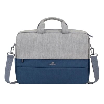 Сумка для ноутбука RivaCase 15.6" 7532 Prater, grey/dark blue anti-theft (7532Grey/DarkBlue) від компанії shop-shap - фото 1