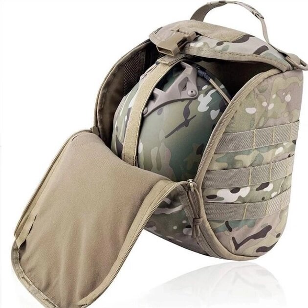 Сумка підсумок Mil-Tec для шолома з кріпленням Molle (Мультикам) від компанії shop-shap - фото 1