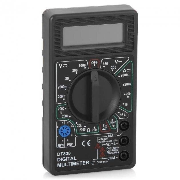 Тестер цифровий мультиметр DT-838-2 Digital Multimeter + термопара від компанії shop-shap - фото 1