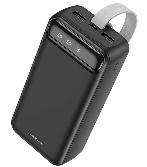 Універсальна мобільна батарея Borofone BJ14B 30000 mAh (Black) від компанії shop-shap - фото 1