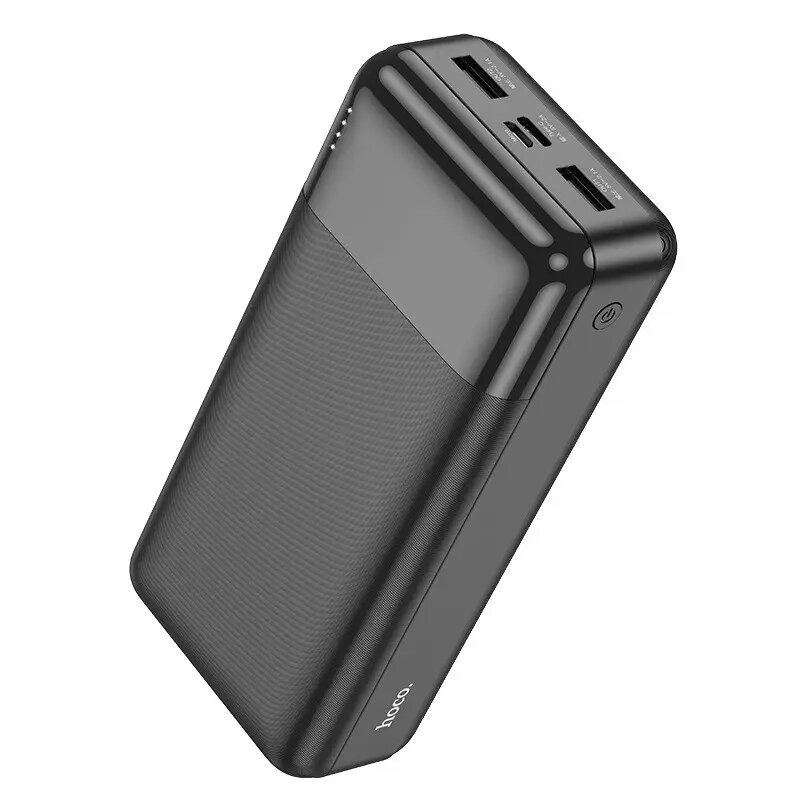 Універсальна мобільна батарея Power Bank Hoco J72B 30000 mAh (Чорний) від компанії shop-shap - фото 1