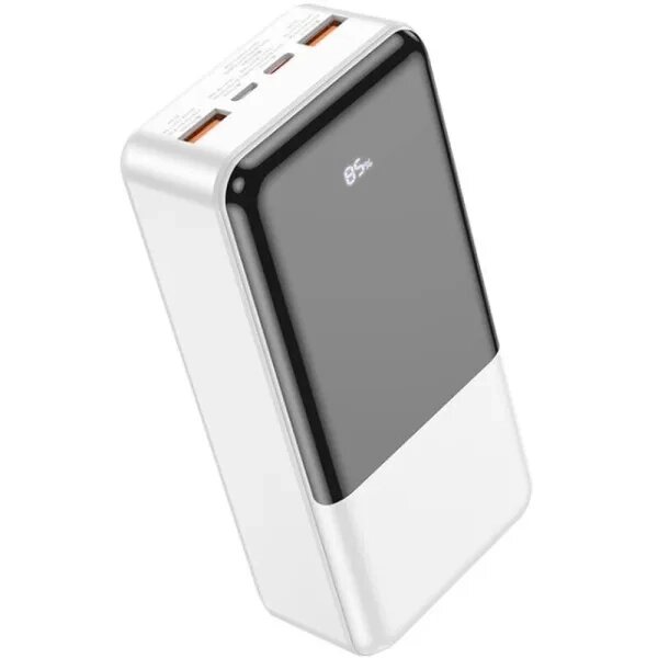 Універсальна зарядна батарея Hoco J108B 30000mAh Universe 22.5W (Білий) від компанії shop-shap - фото 1