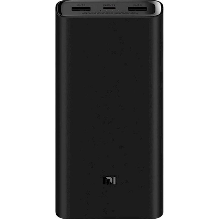 Універсальна зарядна батарея Xiaomi Mi 50w Power Bank 20000mAh (Чорний) від компанії shop-shap - фото 1