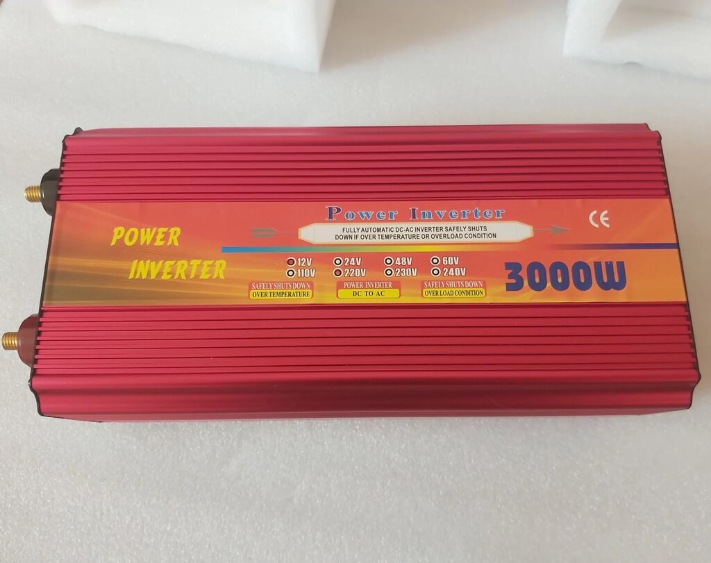 Універсальний інвертор  Pure Sine Wave Inverter 3000 Вт 12-220В від компанії shop-shap - фото 1