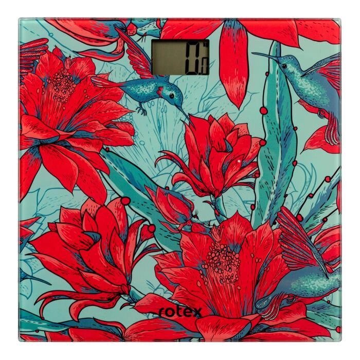 Ваги підлогові Rotex Flowers RSB05-P 150 кг від компанії shop-shap - фото 1