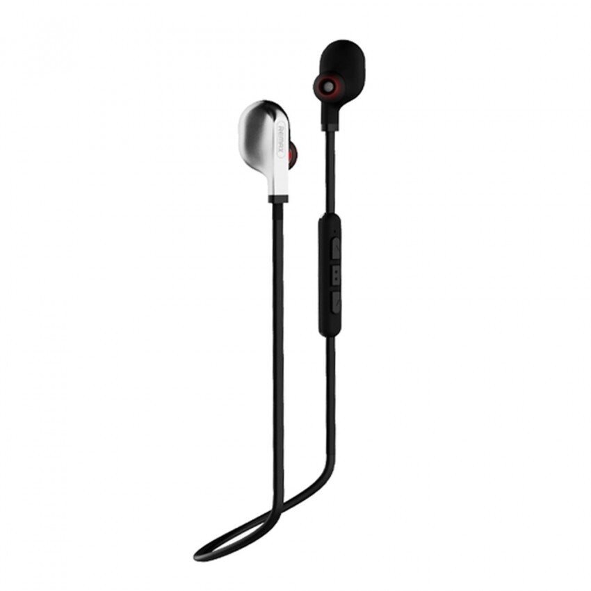 Вакуумні навушники Bluetooth Earphone Sports Remax RB-S18-Black від компанії shop-shap - фото 1