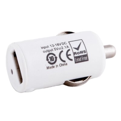 Зарядний пристрій PowerPlant 1*USB, 2.1A (DV00DV5037) від компанії shop-shap - фото 1