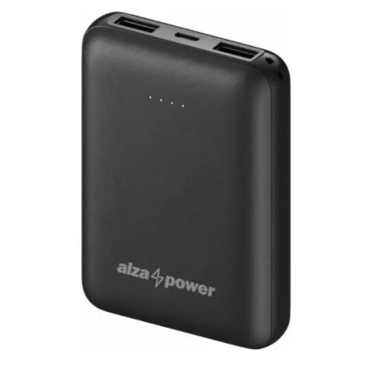 Зовнішній акумулятор AlzaPower Onyx 10000mAh (Чорний) від компанії shop-shap - фото 1