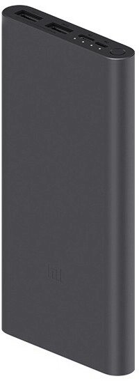 Зовнішній акумулятор MI 3 10000 mAh 18 W Fast Charge (VXN4274GL) Чорний від компанії shop-shap - фото 1