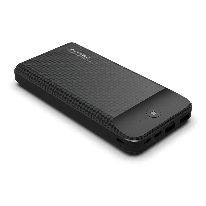 Зовнішній акумулятор Power Bank Pineng PN-939 20000mAh (Чорний) від компанії shop-shap - фото 1