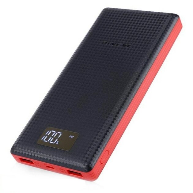 Зовнішній акумулятор Power Bank Pineng PN-969 20000mAh Чорний від компанії shop-shap - фото 1