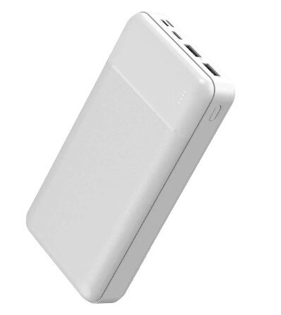 Зовнішній акумулятор Power bank Platinet PMPB30W707B 30000mAh Білий від компанії shop-shap - фото 1