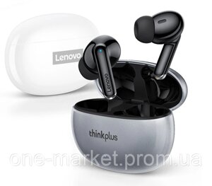 Бездротова стереогарнітура Lenovo thinkplus XT88 Bluetooth 5.3 Басові навушники Білі