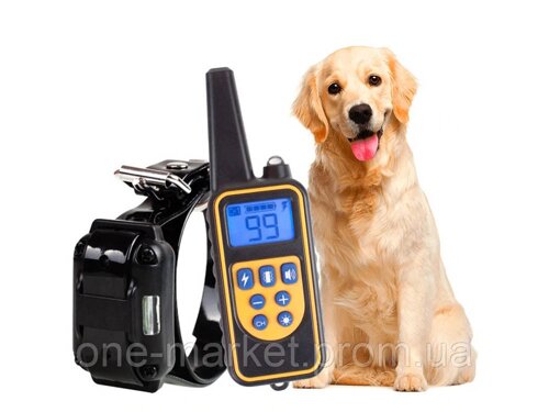 Дресирувальний нашийник DTC800 для дресування собак, електронашийник для одного собаки