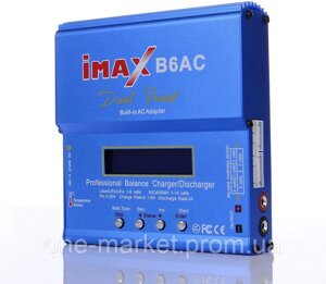 Розумний зарядний пристрій Imax B6AC 80 Вт з балансиром і вбудованим БЖ