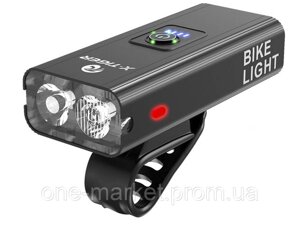 Велосипедний ліхтар X-Tiger QD-0202 USB IPX6