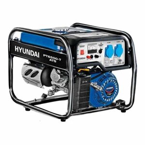 Бензиновий генератор Hyundai 65130 PT6500-T ATS 65130 5 кВт, однофазний, електростартер