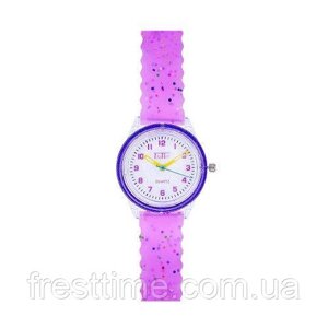 Дитячий наручний кварцовий годинник Better 008 Shine Purple-White