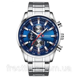 Чоловічий наручний кварцовий годинник із хронографом Curren 8351
