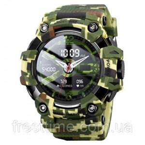 Чоловічий наручний смарт-годинник Skmei S231-CMGN Camo Green