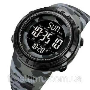 Наручний годинник для військових SKMEI 2070CMGY, Тактичний годинник, Годинник NY-404 для військовослужбовців