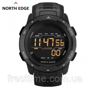 Спортивний (тактичний) розумний годинник North Edge Mars Black 50M