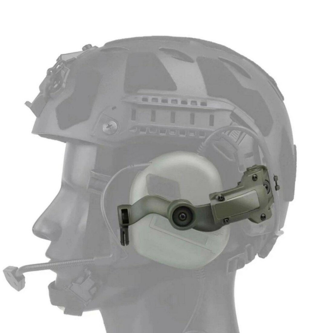 Адаптер кріплення на шолом для активних навушників Impact Sport від компанії Матеріали - фото 1