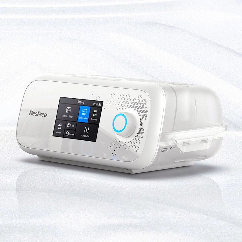 Auto-CPAP апарат ResFree F-20i з маскою і зволожувачем | Wi-Fi, SD, Auto RAMP, SPO2 (опція) від компанії Матеріали - фото 1