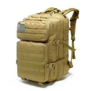 Військовий тактичний штурмовий рюкзак 50 л койот