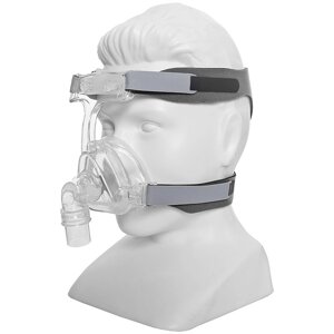 Повнолицева маска Laywoo для неінвазивної вентиляції легенів ШВЛ та СРАР терапії розмір L