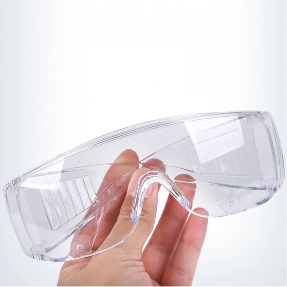 Професійні захисні окуляри OZON з полікарбонату з монолінзой від компанії Матеріали - фото 1