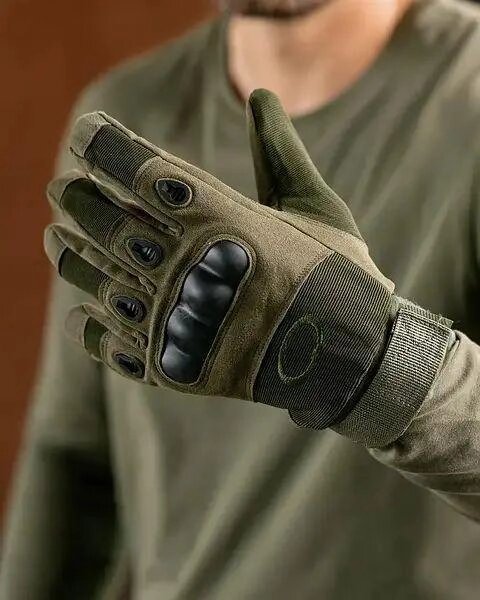 Штурмові тактичні рукавиці від компанії Матеріали - фото 1