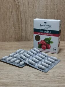 Дієтична добавка "Журавлина", 30 капсул