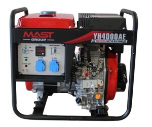 Дизельний генератор MAST GROUP YH4000AE 2.8 кВт 100% Мідна обмотка