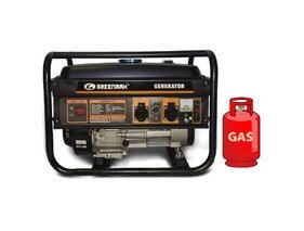 Генератор газ/бензин GREENMAX MB3600B 2.8 кВт 100% Мідна обмотка