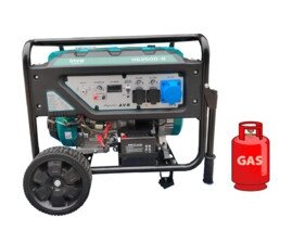 Генератор газ/бензин INVO H6250D-G 5.5 кВт 100% Мідна обмотка