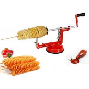 Машинка для різання картоплі спіраллю SPIRAL POTATO SLICER Чипси Top Trends TM-119