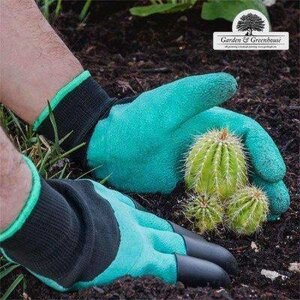 Садові рукавички з кігтями Garden Gloves для саду та городу